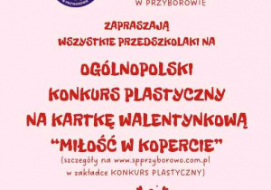 Zdjęcie przedstawia plakat konkursu.