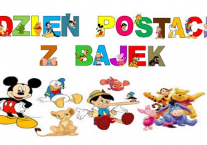 Grafika do Dnia Postaci z Bajek.