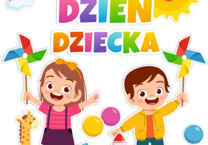 Napis Dzień Dziecka