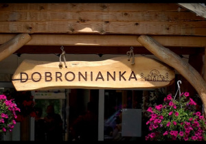 Napis - „Dobronianka”