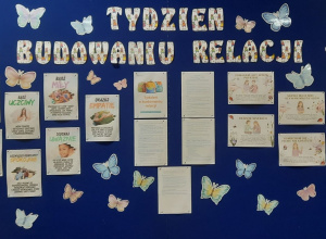 Tydzień o budowaniu relacji w przedszkolu