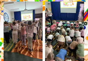 Dzieci uczą się postawy w stosunku do obcych zwierząt