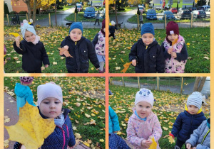 Jesienne zabawy „Biedronek”