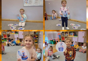 Kolaż zdjęć podczas gry „Magiczny eliksir”