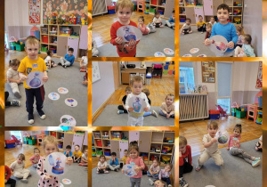 Kolaż zdjęć podczas gry „Magiczny eliksir”