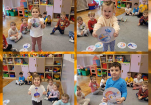 Kolaż zdjęć podczas gry „Magiczny eliksir”