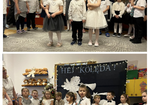 Dzieci mówią swoje role.