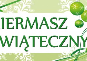 Napis - Kiermasz Świąteczny