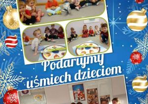 Kolaż przedstawia aktywności Biedronek w Tygodniu Życzliwości