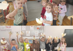 Kolaż przedstawia aktywności Misiów w Tygodniu Życzliwości