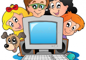 Grafika do konkursu „Bezpieczeństwo dziecka w Internecie”