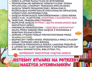 Rekrutacja do przedszkola