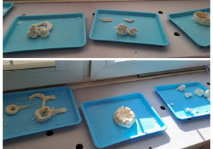 Rzeźby wykonane z masy solnej.