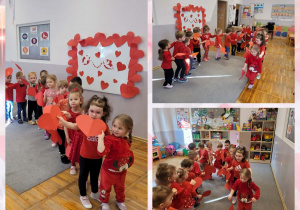 Walentynkowy pociąg Biedronek