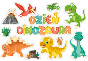 Grafika do Dnia Dinozaura.