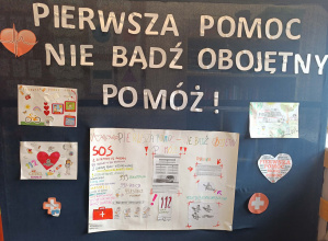 Konkurs plastyczny „Pierwsza pomoc. Nie bądź obojętny! Pomóż!”