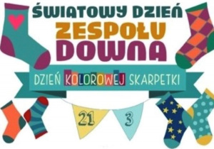 Światowy dzień osób z zespołem Downa – Dzień kolorowej skarpetki w „Biedronkach”