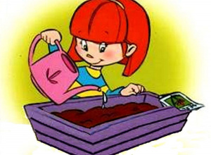 Wiosenne prace w ogrodzie Biedronek